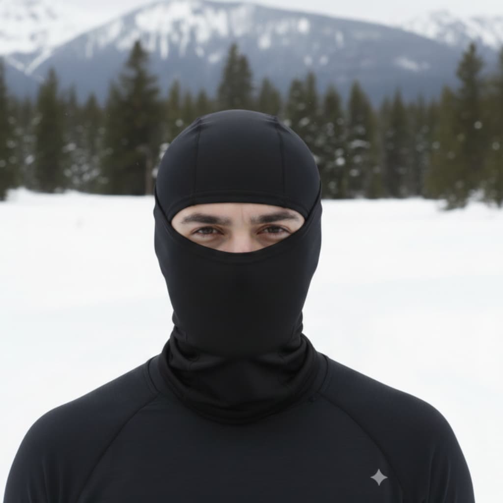 Touca Balaclava Articulada Com Forro Peluciado Motoboy Neve ski Proteção Uv