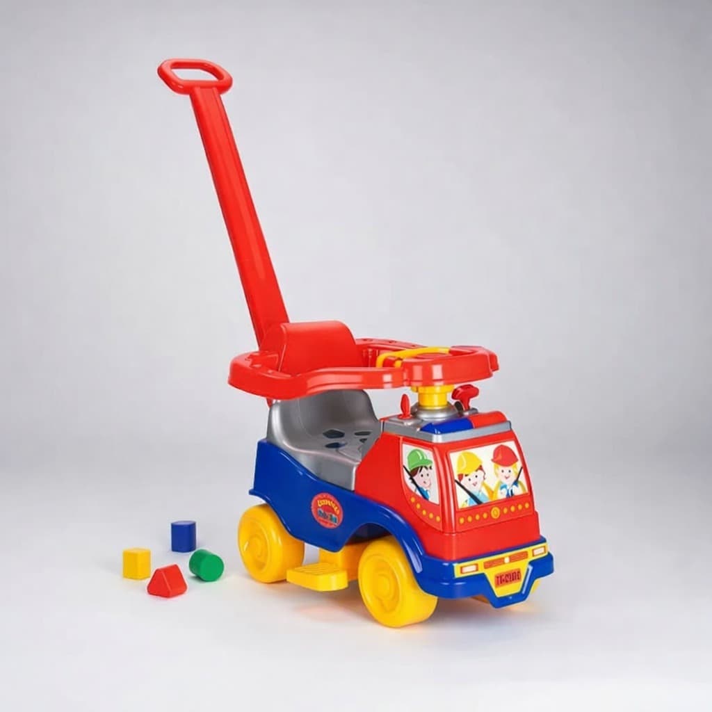 Carrinho de Passeio Infantil Totoka Plus Eletrônica Azul - Cardoso Toys