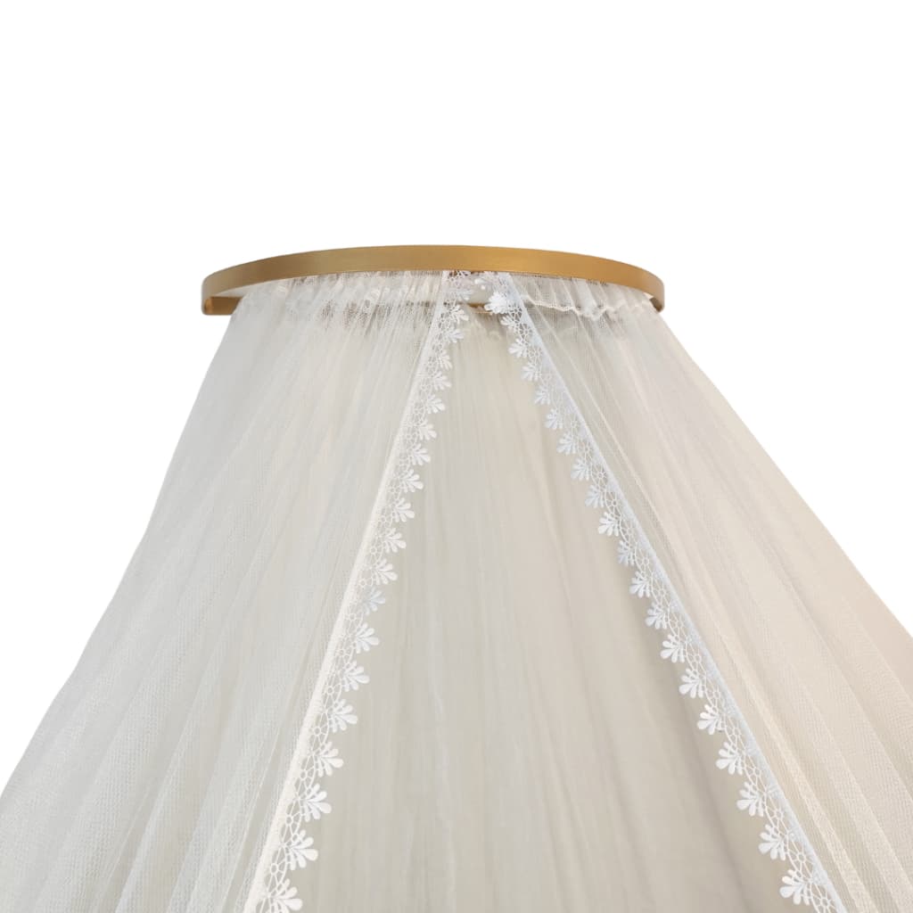 Dossel fino com mosquiteiro tule para berço