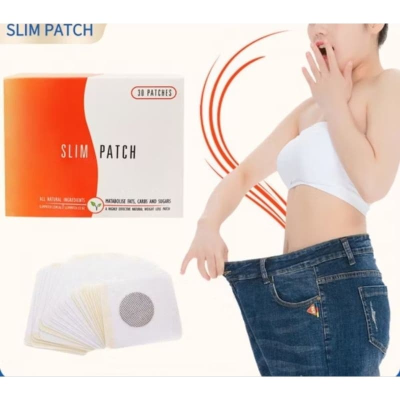 kit 30 adesivos tapa umbigo slim patch - controle de peso - Jay patch - slim patcher - kit de adesivos - segurança