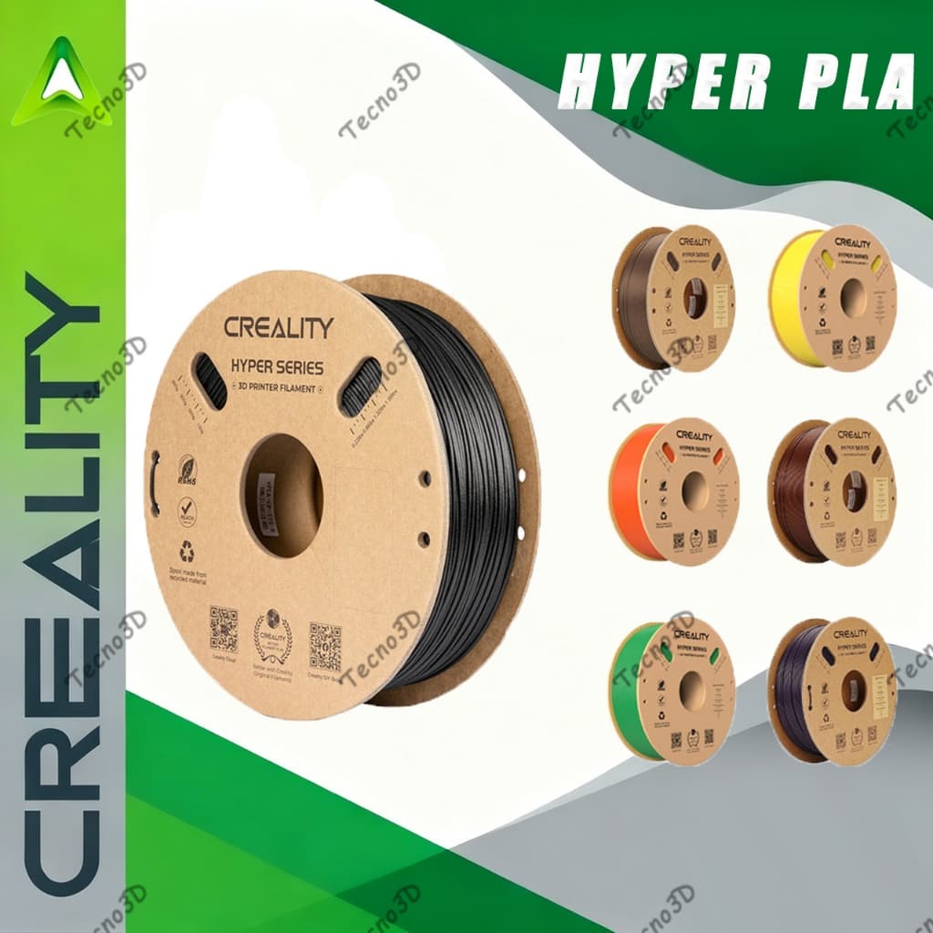 CREALITY | Filamento para impressora 3D CREALITY Hyper-PLA Premium 1,75mm 1kg