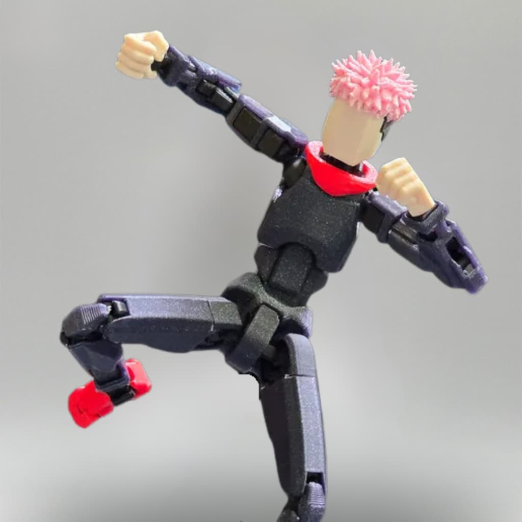 Dummy 13 -Yuji Itadori - Jujutsu Kaisen - boneco para colecionar montado
