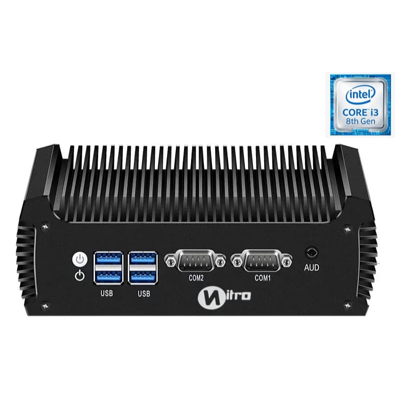 Mini Pc Industrial Nitrobox Intel I3-8130u 240gb Ssd 8gb Ram