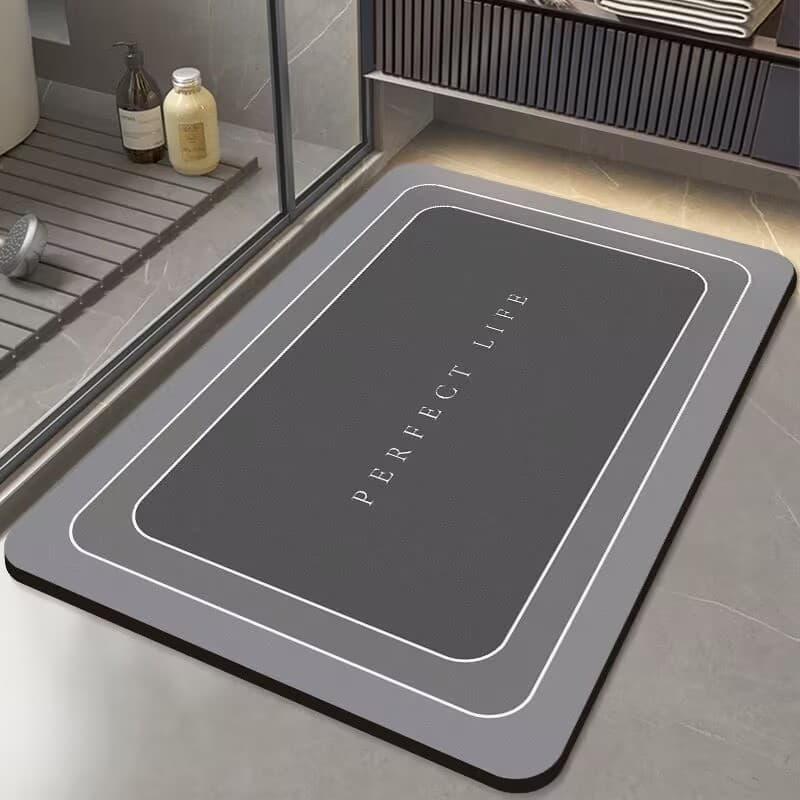 Tapete Antiderrapante de Banheiro Super Absorvente Antiderrapante Para Banheiro Porta De Entrada