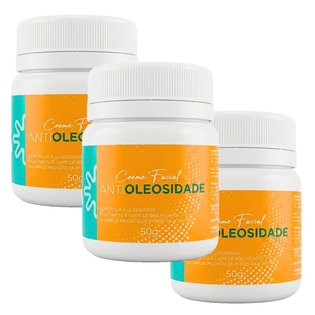 Creme Facial Efeito Matte Nativa Brasil - Zero Oleosidade e Poros, Toque Seco, Efeito Blur Imediato