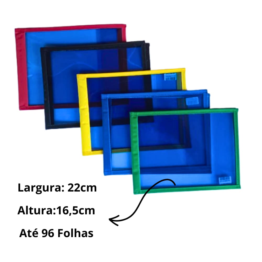 Capa Para Caderno de Desenho Pequeno (1/4) - 48/96 Folhas