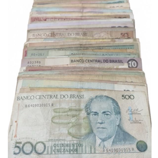 Lote com 20 Cédulas Antigas BC e MBC