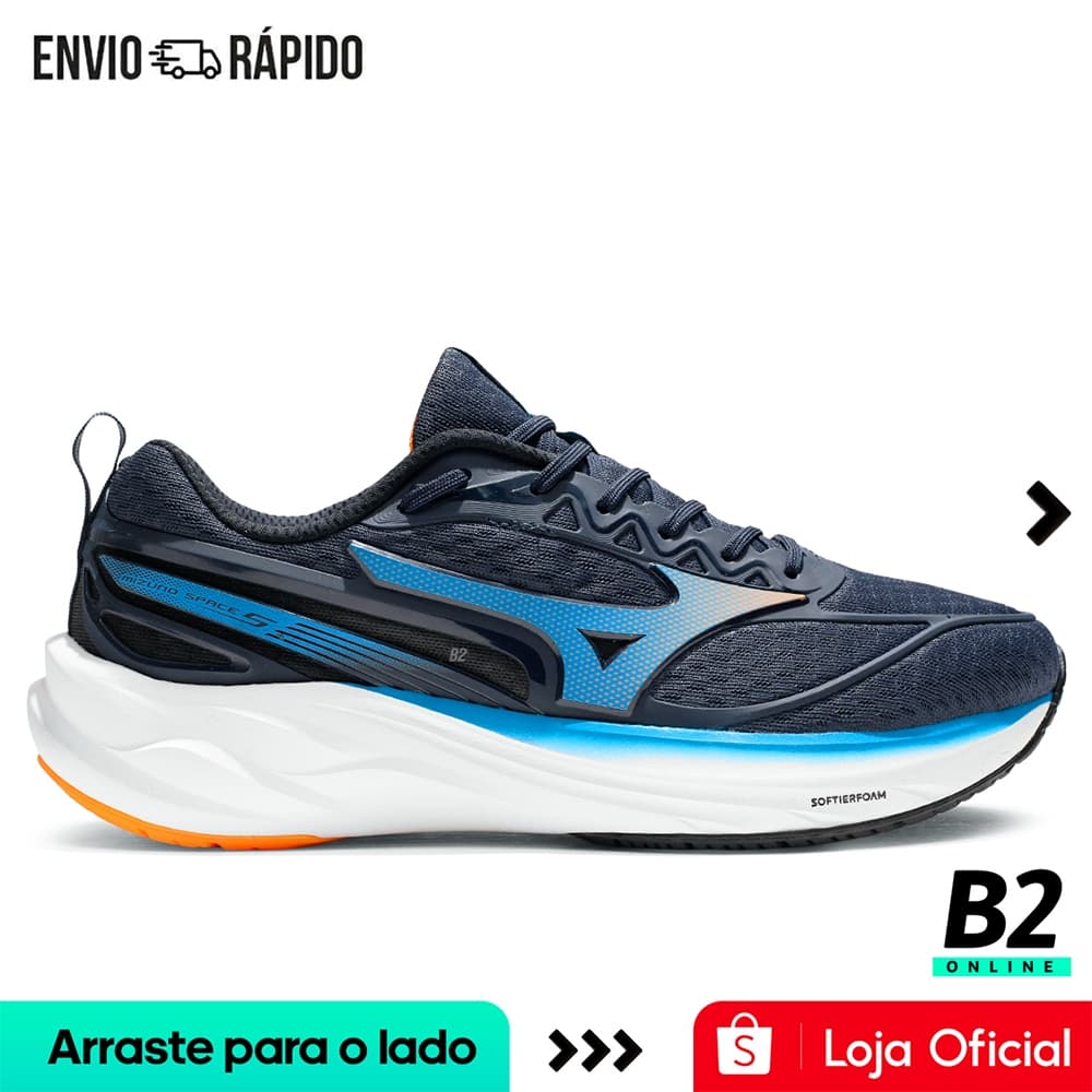 Tênis Masculino Mizuno Space 5 Original Com Nota Fiscal e Garantia