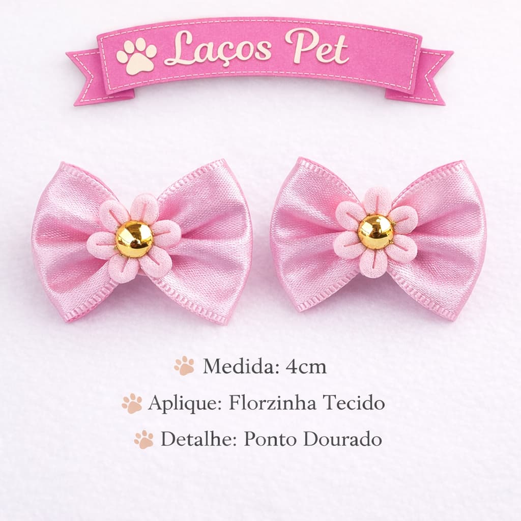 Laços Pet Femea Luxo 10/20 UN Banho e Tosa Lacinhos Femea cachorro Enfeite para cachorro Acessórios Pet Femea laços pet