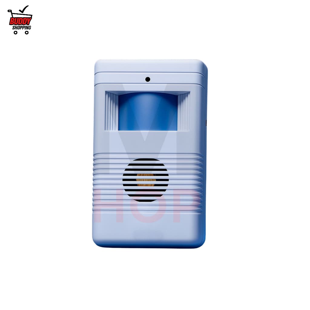 Sensor De Presença Anunciador Sonoro Ajustável Campainha Detector Movimento Alta Qualidade