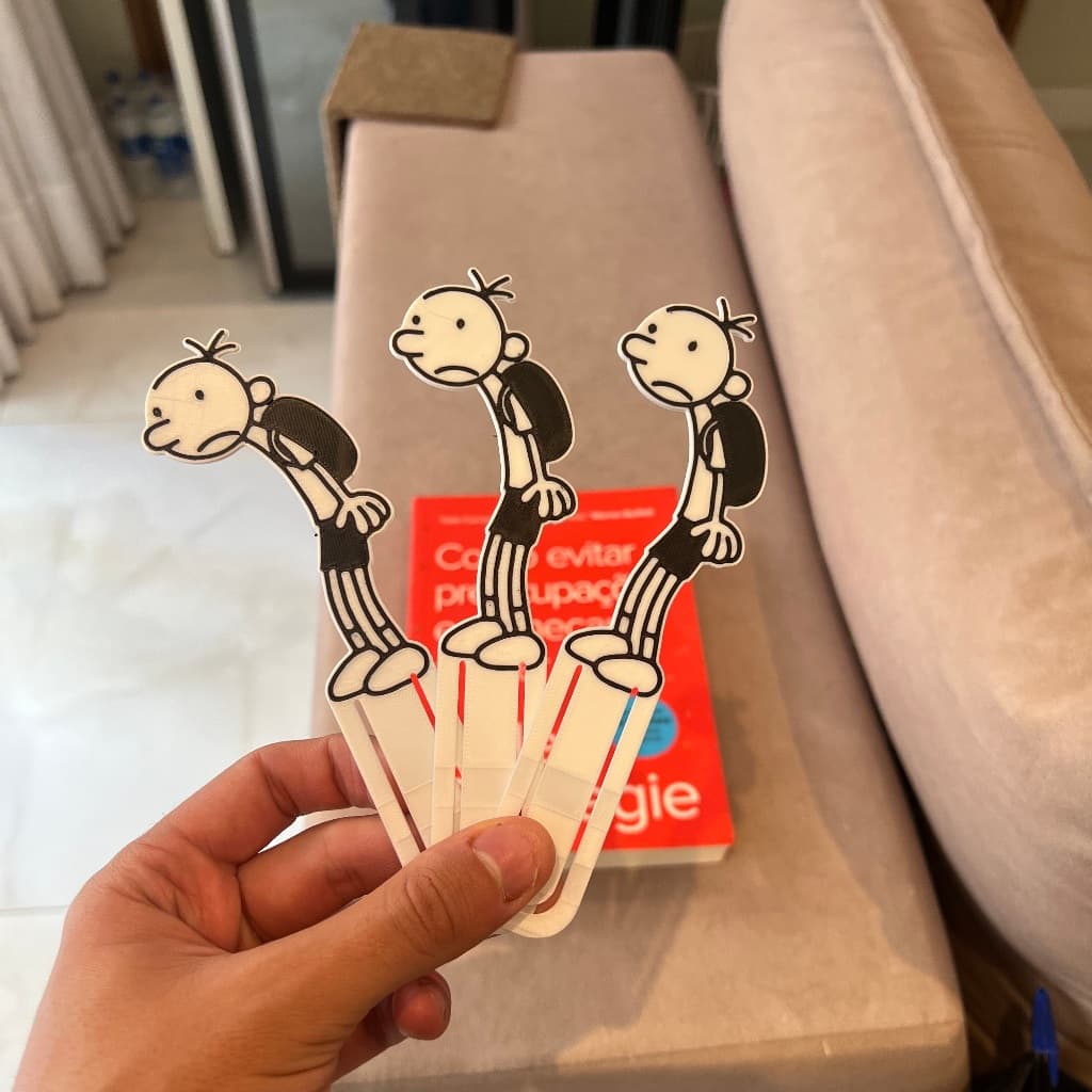 Marca Paginas Diario De Um Banana; Marcador de Paginas