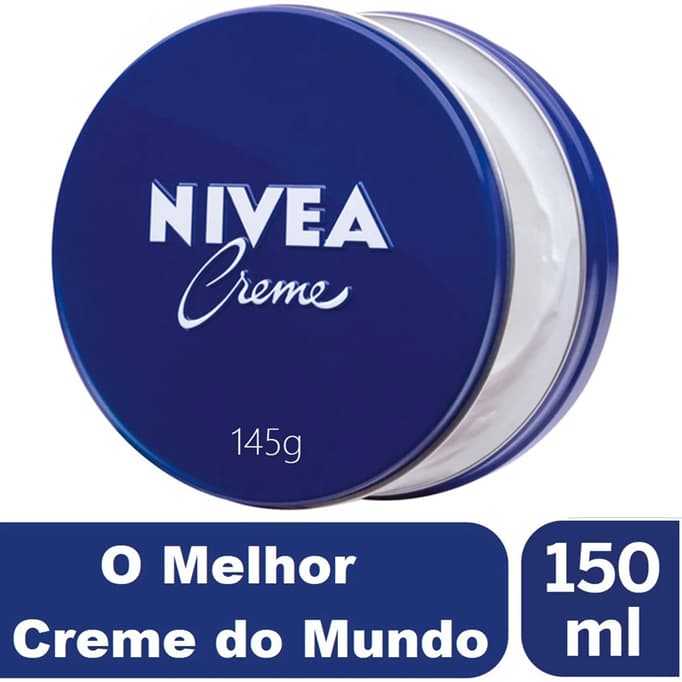 Creme Nivea Lata 145g Hidratação Profunda - Creme Hidratante Nivea Lata