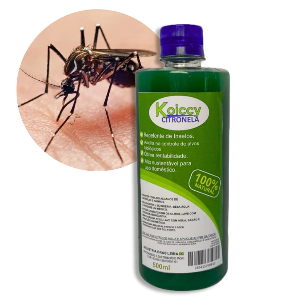 Óleo de Citronela Concentrado - Repelente para o seu espaço 500ml