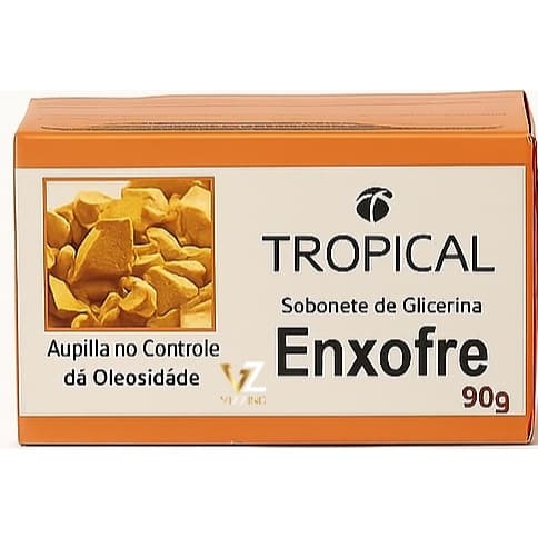Sabonete de Enxofre Barra Tropical - 1, 5, 10, ou 15 Unidades