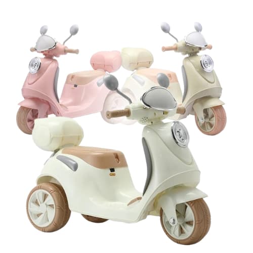 Mini Moto Elétrica Infantil Scooter Bella T3 6V Com Luz e Som - Bang Toys