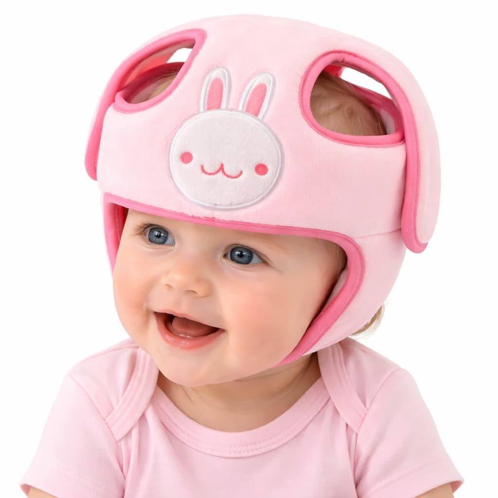 Capacete Protetor Infantil Anti Impacto Ajustável Para Bebê Primeiros Passos
