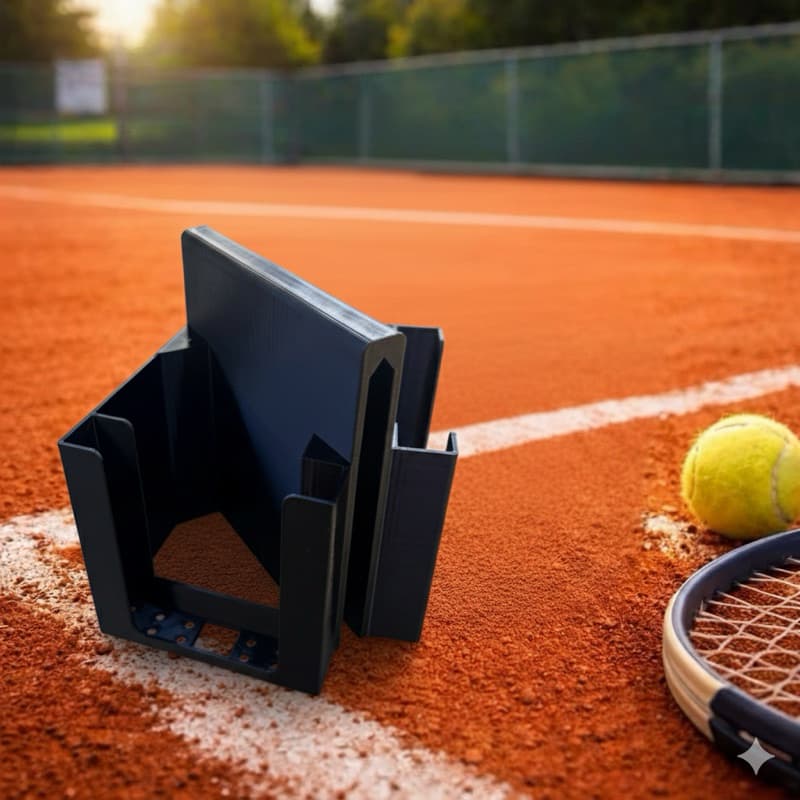 Suporte de Celular para Rede de Tênis - Redesenhado - Alta Resistência - P3DRO
