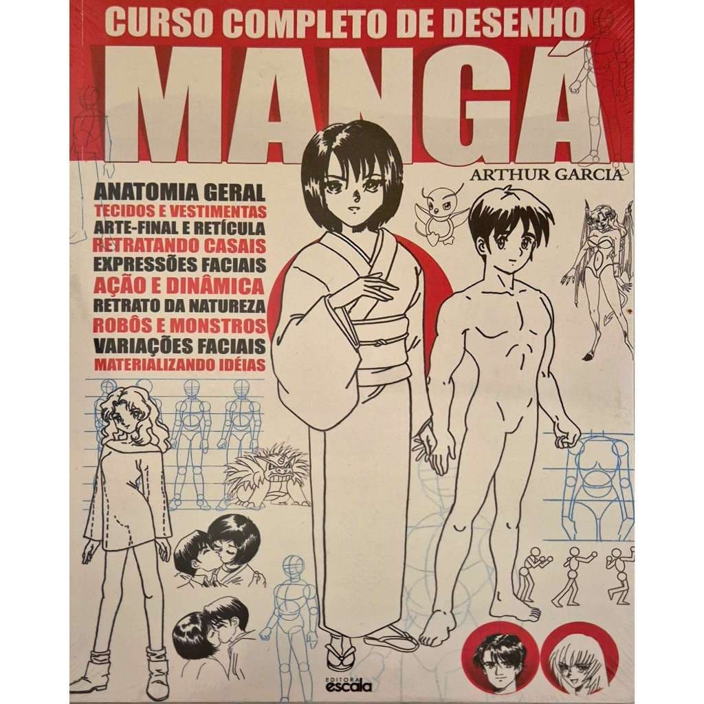 Livro: Curso Completo de Desenho Mangá