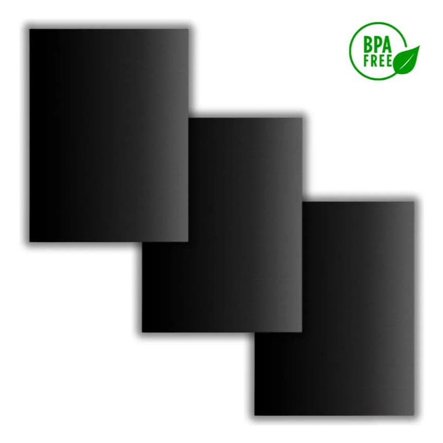 Kit C/ 3 Manta Grill Antiaderente Teflon Churrasqueira Forno