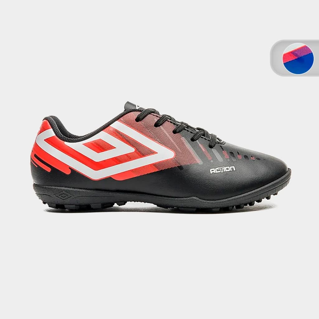 Chuteira Menino Society Grama Sintetica Action Jr Umbro U07FB00286