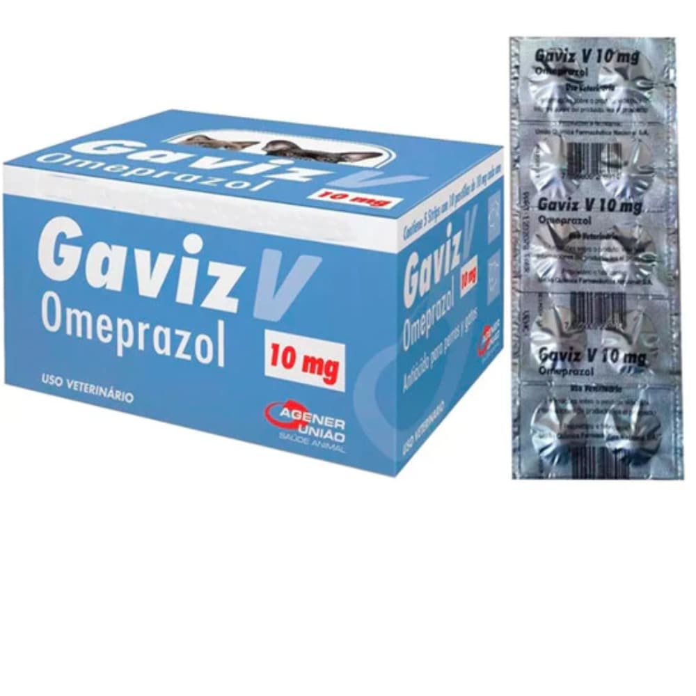 Gaviz V 10mg Cartela Com 10 Comprimidos - Agener União