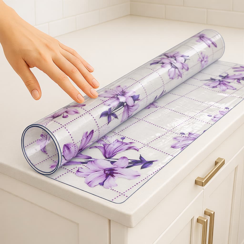 Forro de Gaveta e Armário Estampado 5 Metros Lavável Protetor Móveis Multiuso Impermeavel