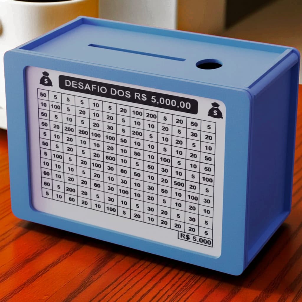 Cofre Desafio Japones Woodbox 5000 10000 1000