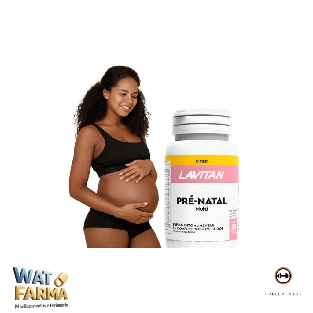 Lavitan Pré-Natal Multi 60 Drágeas - Original Cimed Vitamina Gestante
