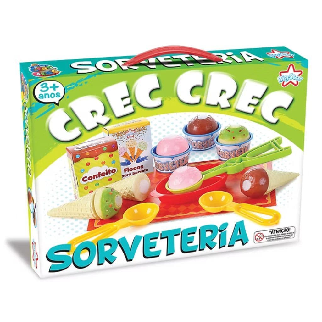 Brinquedo Faz De Conta Crec Crec – Sorveteria - Big Star