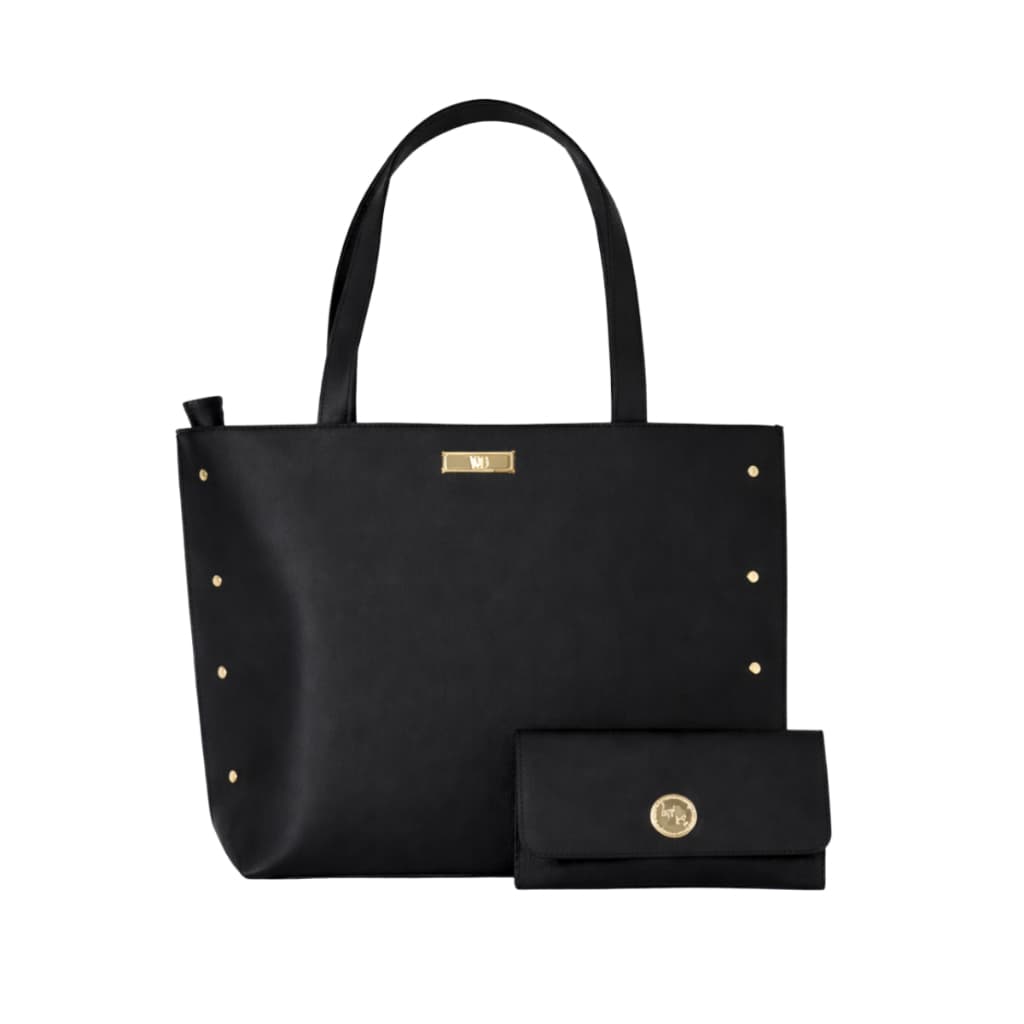 Bolsa Feminina Espaço Ideal Para Faculdade Acompanha Carteira Minimalista Versátil