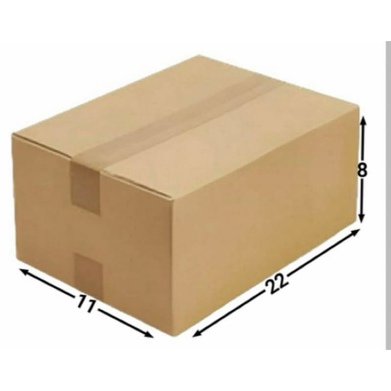 100 caixas 22x11x8 papelão correio Sedex e-commerce