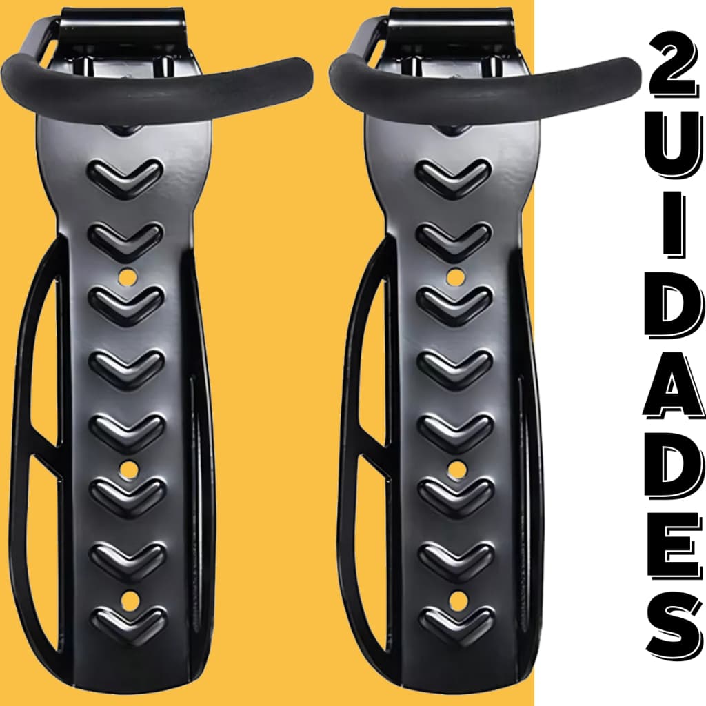 2 Suporte Parede Gancho Bicicleta apoio de pendurar bike