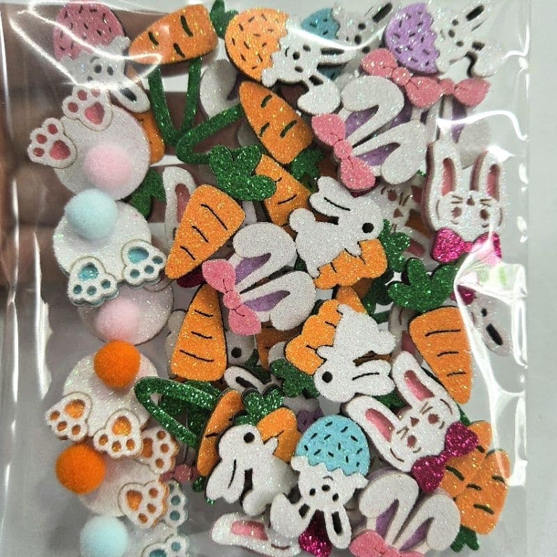 Kit Adesivos de Páscoa para Pets | Coleção Premium Sortidos Páscoa | Qualidade Mimos Brilhantes