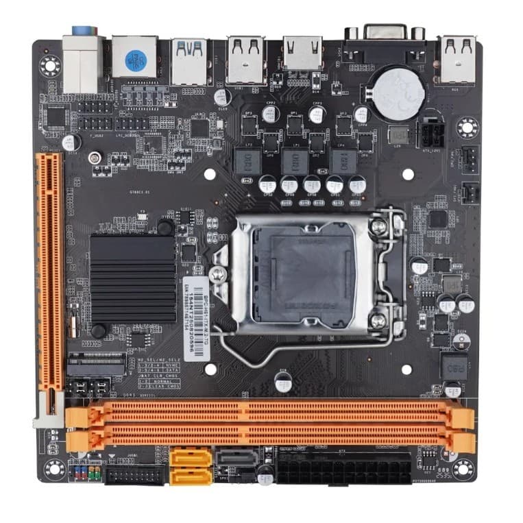 Placa Mãe H61 LGA 1155 DDR3 2ª e 3ª Geração HDMI VGA SSD M.2 NVMe REDE GIGABIT USB 3.0