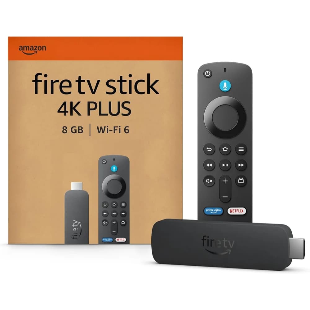 Amazon Fire Tv Stick 4k Plus Wifi6 Controle De Voz Preto