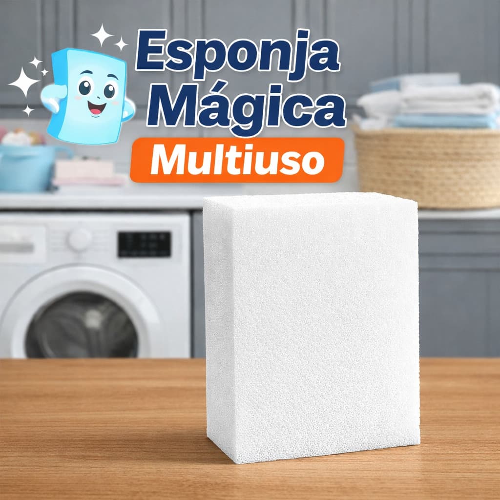 Esponja Mágica Removedor de Manchas Multiuso