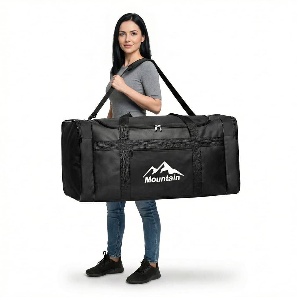 Bolsa de Viagem Gigante Enorme Extra Grande GG Resistente Dobrável Mala 90L Reforçada com Alça