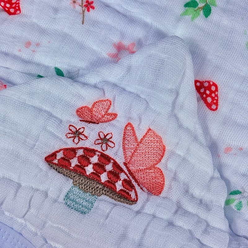 Toalha de Banho Bebê com Capuz 85x85cm Fralda Soft 3 Camadas Envio Imediato