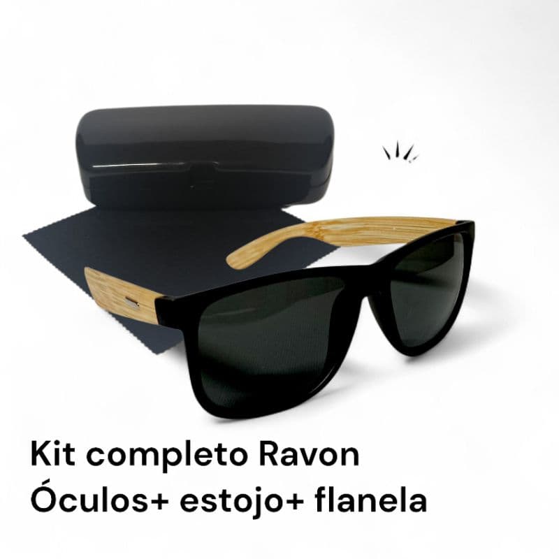 Óculos de sol Ravon Max masculino Proteção UVA UVB 400 leve e confortável