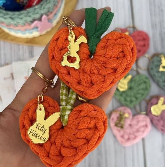 Tag Acrílico 2mm Páscoa Espelhada Dourada para Lembrancinhas – Kit