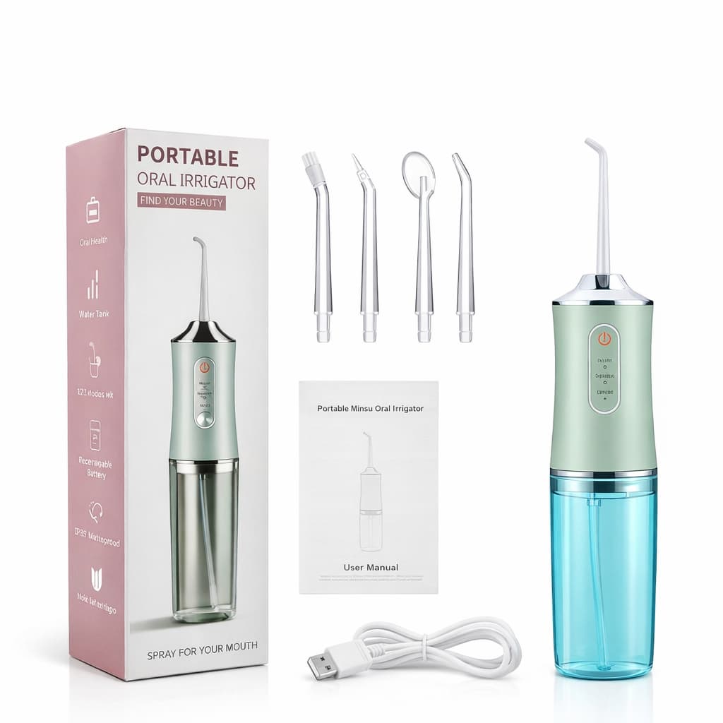 Irrigador Bucal Oral Para Implantes Limpeza Profunda Jato Dental Eletrico USB