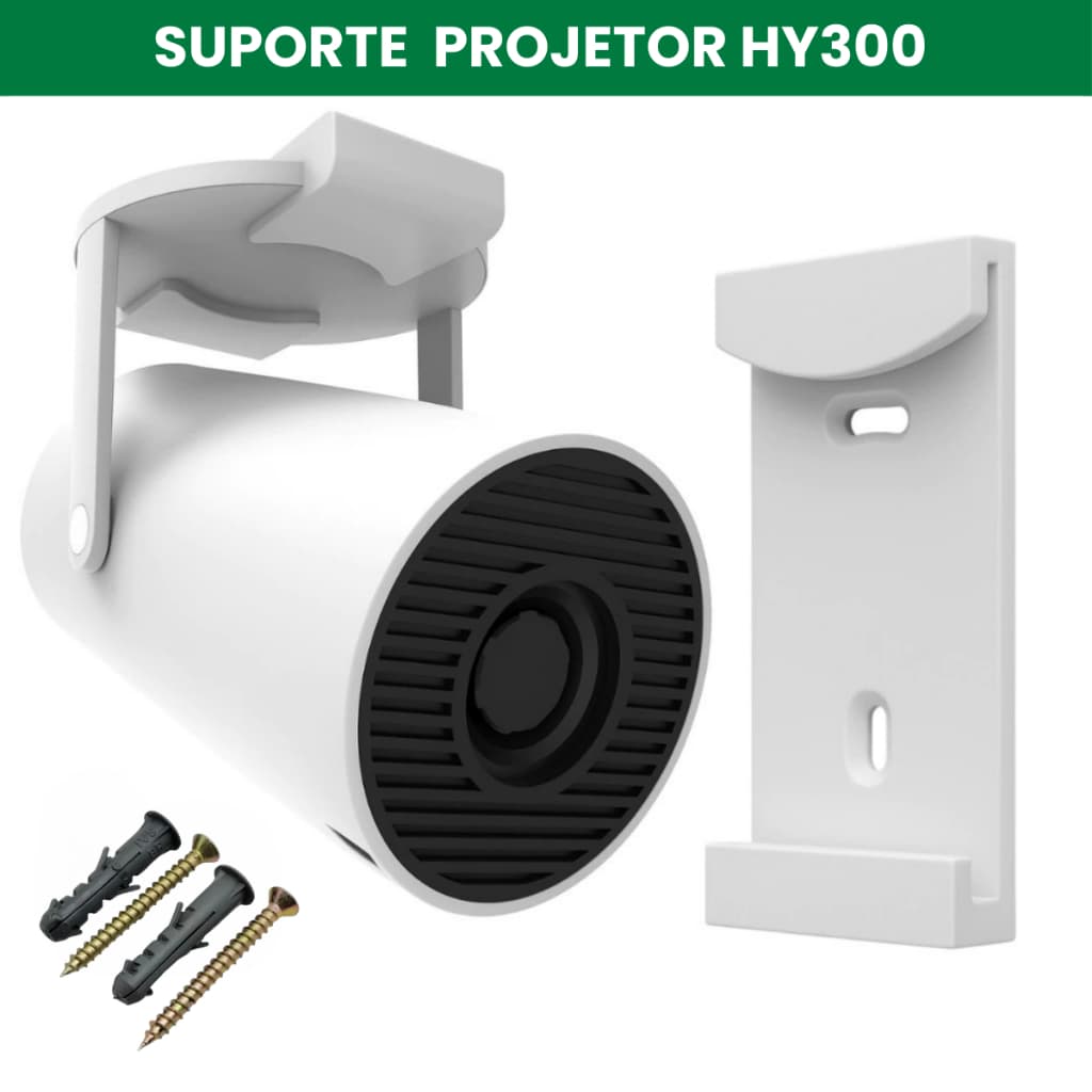 Suporte de Parede e Teto Compatível com Projetor Salange HY300 e Magcubic
