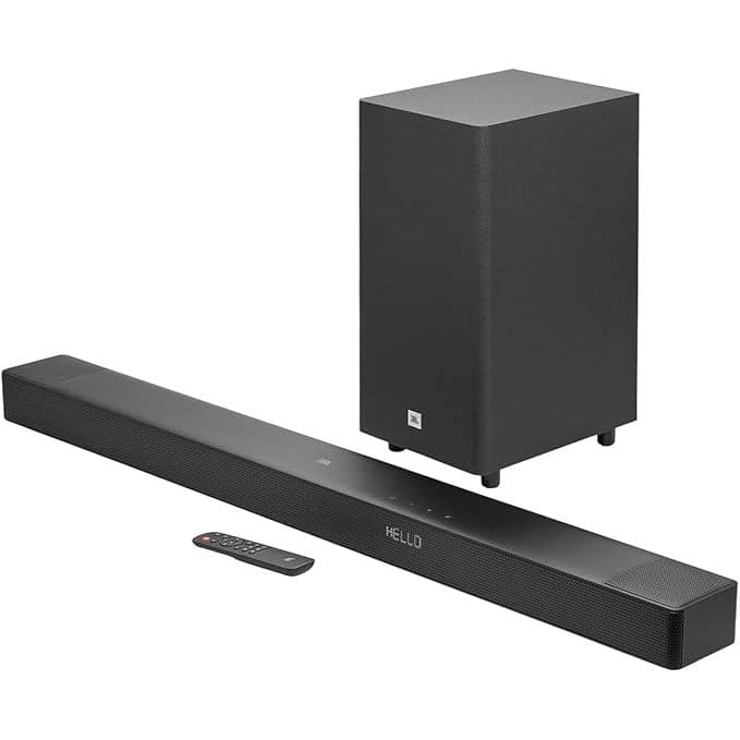 Soundbar, JBL, Cinema SB595, 3.1.2 Canais, Dolby Atmos, Subwoofer Sem Fio