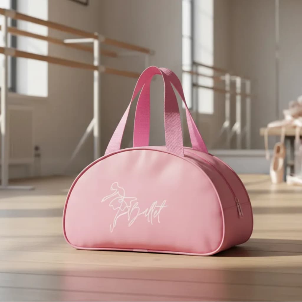 Bolsa Ballet Infantil Porta Acessórios Bailarina Balé