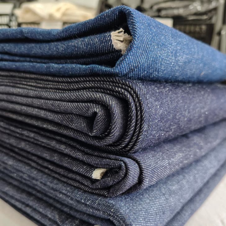 Retalhos de Tecido Jeans, Retalhos de Jeans 1KG/2KG/3KG/5KG  p/ Tapetes, bolsas, sacolas, bermudas