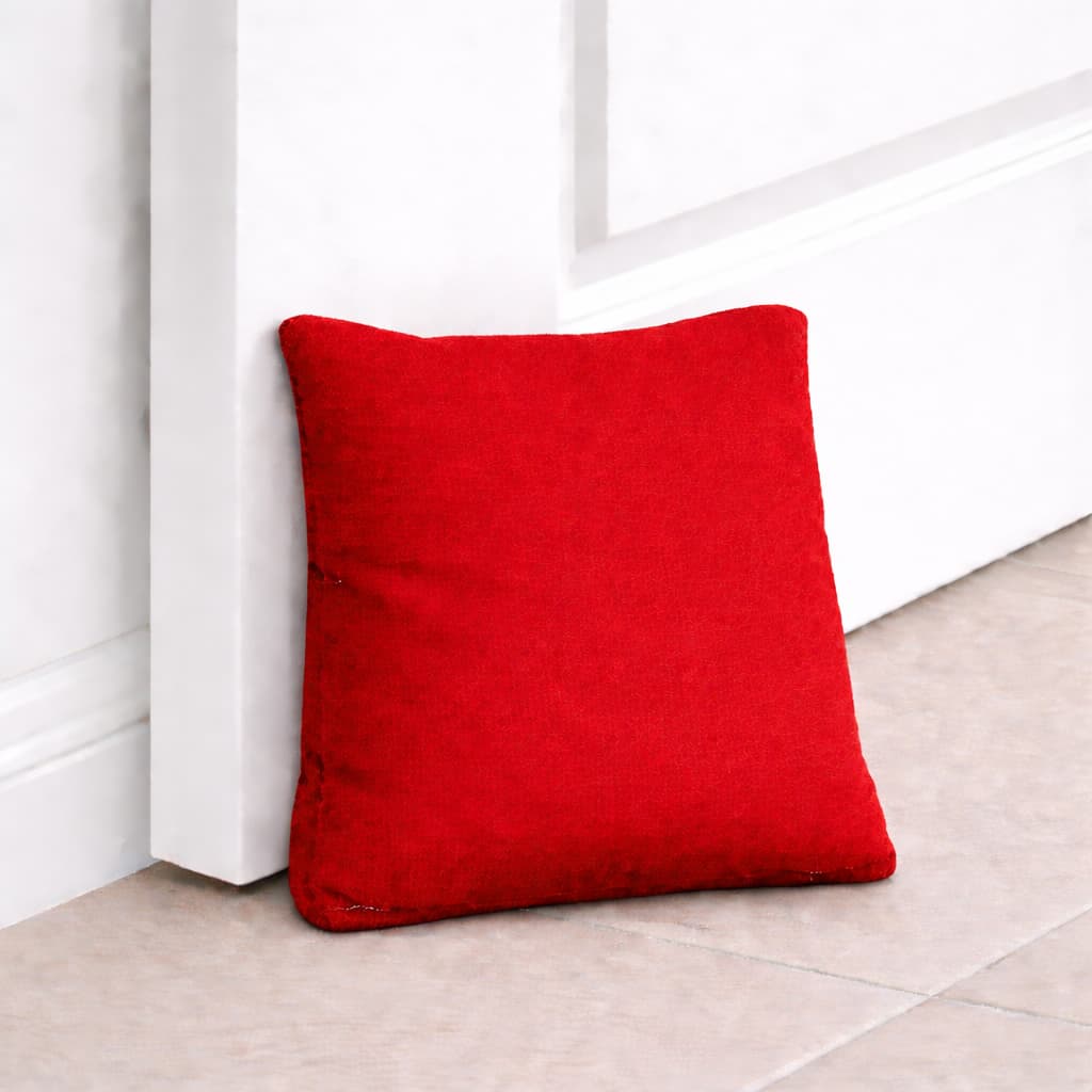 Peso de Porta Decorativo Suede Premium Antiderrapante Segura, Apoio Porta Resistente e Moderno
