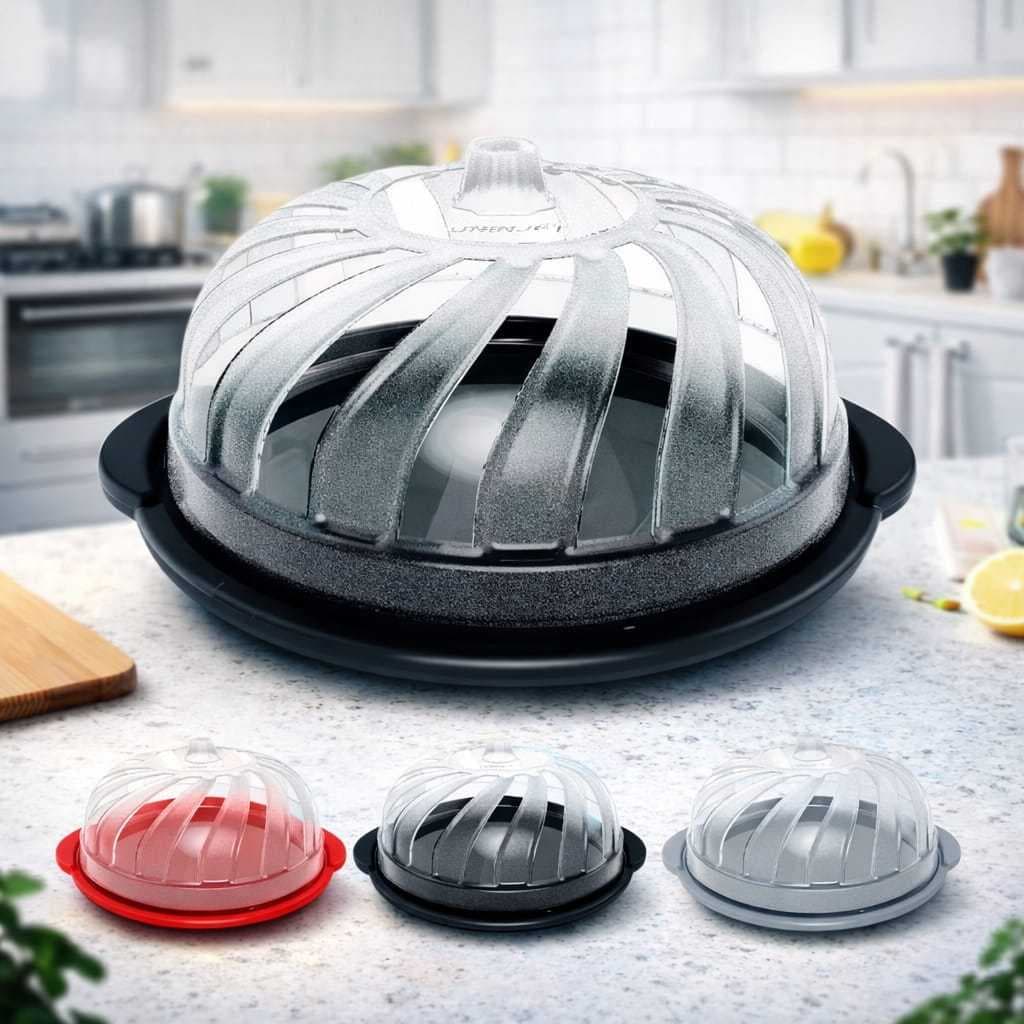 Boleira Com Tampa Alças Moderna Otima Qualidade Protege Alimentos Bolos Gourmet Higienica Cozinha Decorada