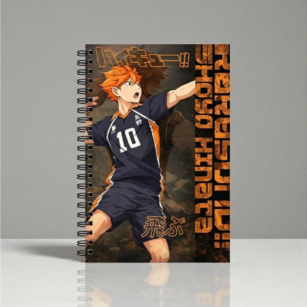 Sketchbook Haikyuu / Wire-o – Tamanho A5 | 60 até 80 folhas, com linha ou sem