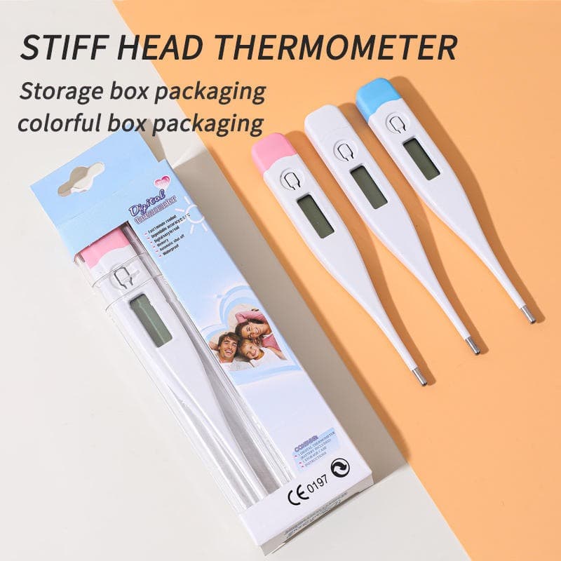 Termômetro Digital Clínico com Alerta Sonoro, Medição Rápida e Precisão ±0,1°C