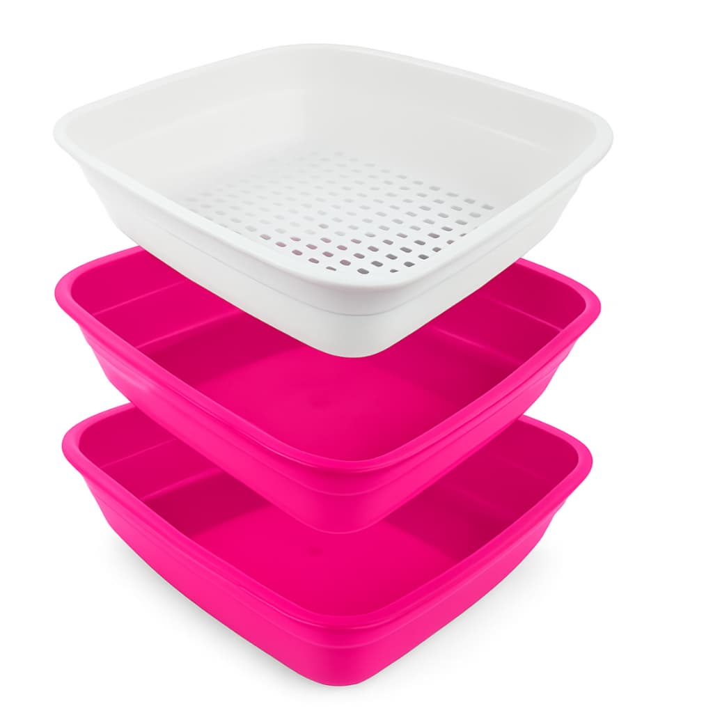 Caixa De Areia Furba Banheira Inteligente Com Bandeja Brinqpet